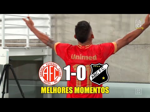 América-RN 1 x 0 ABC - Melhores Momentos - COMPLETO - Copa do Nordeste 2024