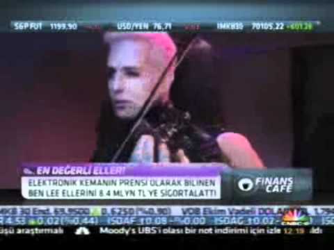 FUSE Electric Violin Duo on CNBC-e TV Turkey.