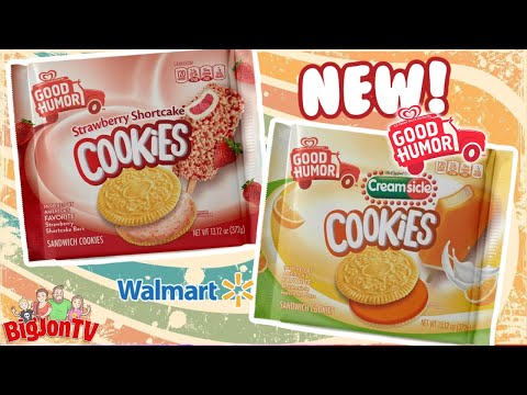 Good Humor Strawberry Shortcake &  Creamsicle Cookies