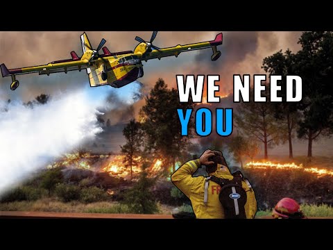 How to extinguish a WILD FIRE from the AIR