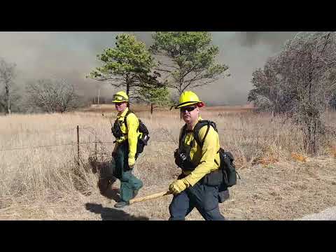 TX Good Fire on the LBJ Grasslands (Eddy Wood Tribute)