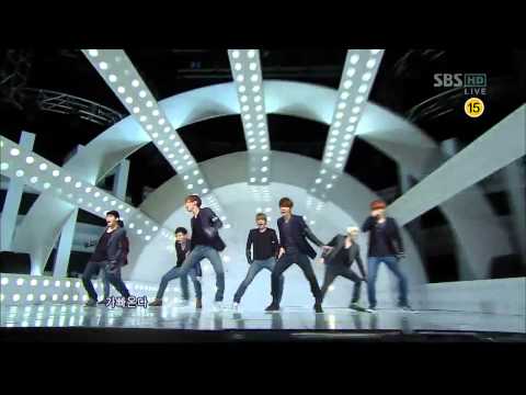 [sbs 인기가요] 슈퍼주니어 - 아차, Super Junior - A-Cha 642회 2011년10월9일 일요일