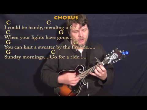 When I'm Sixty-Four (The Beatles) Mandolin Cover Lesson with Chords/Lyrics - Capo 1st