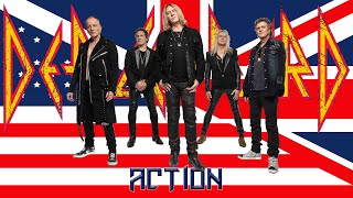 Def Leppard - Action - Ultra HD 4K - Hits Vegas: Live at the Planet Hollywood. 2019