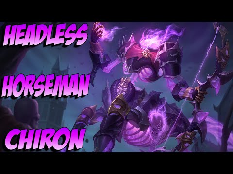 MY FAVORITE CHIRON SKIN! HEADLESS HORSEMAN HAS SICK EFFECTS! - Masters Ranked Duel - SMITE