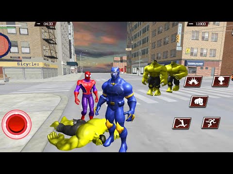 Panther Superhero Crime City Rescue Fighting | Super Panther Hero Survival - Android GamePlay