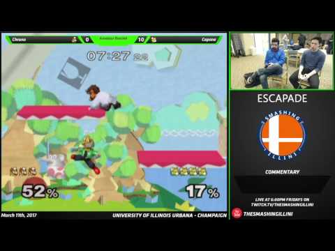 [Escapade] Chrono (Marth, Doc) vs. Capone (Falcon, Fox) SSBM Amateur