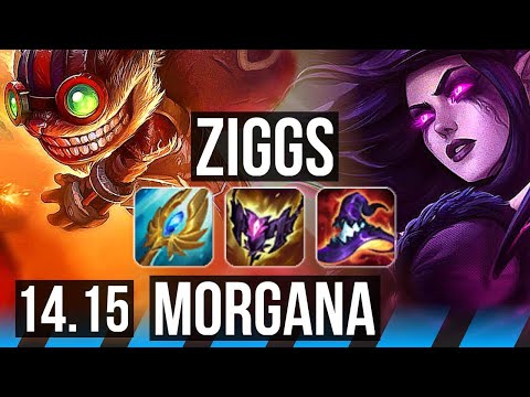 ZIGGS vs MORGANA (MID) | 6/1/19 | EUW Master | 14.15
