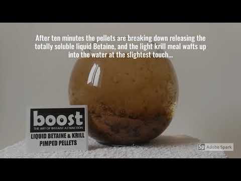 Boost Liquid Betaine & Norwegian Krill 'Pimped' Carp Pellets...