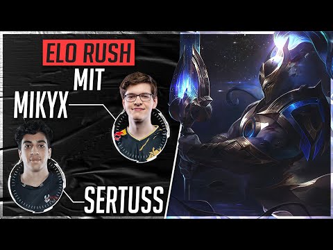 Grandmaster Lobby Elo Rush mit G2 Mikyx und Sertuss! Xin Jungle [League of Legends Deutsch / German]