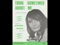 Sandie Shaw  : Think Sometimes About Me