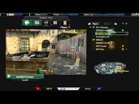 Optic vs Unite Semifinals - Game 1 - MLG Play 2000 Series