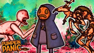 Pumpkin Panic All MONSTERS Lore &amp; Nightmare Mode EXPLAINED