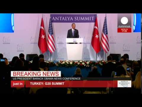 "ISIL is the face of evil" Obama speaks at G20 summit, Turkey - LIVE