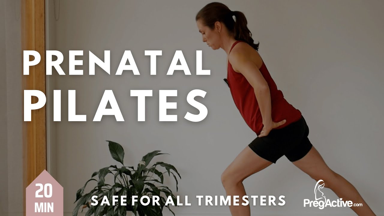 Pregnancy Pilates Safe for Each Trimester - YouTube