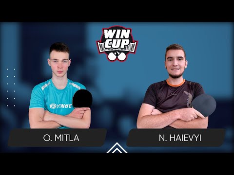 19:45 Oleksii Mitla - Nazarii Haievyi West 4 WIN CUP 10.01.2024 | TABLE TENNIS WINCUP
