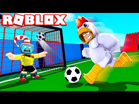 GIOCHIAMO A CALCIO SU ROBLOX!!
