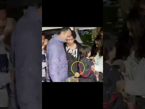 Aryan Khan pushed his Little Brother 😅 #shorts #youtubeshorts #aryankhan #srk #suhanakhan #viral
