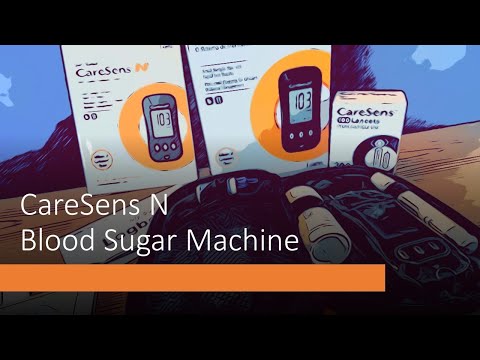 Sugar Test Strips CareSens N-100 by Eye Vision Enterprises
