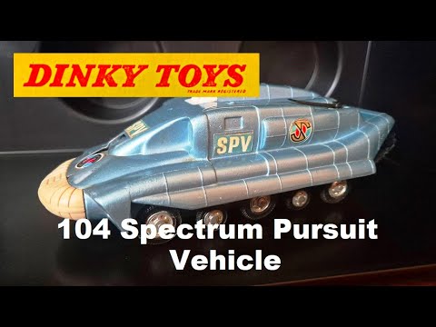 Dinky Toys Spectrum Pursuit Vehicle (1968) Captain Scarlet Gerry Anderson 