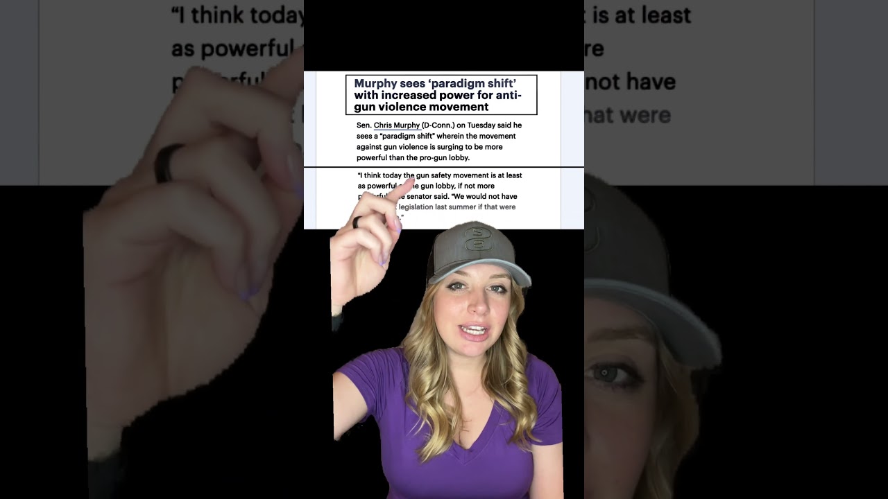 BREAKING: Mr. Gun Control BOASTS they are MORE POWERFUL than the “gun lobby”. #shortsvideo #shorts