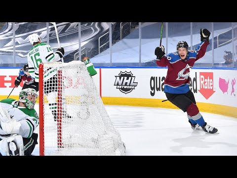 Stars and Avalanche trade goals late in the 3rd