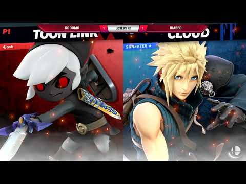 VS Weekly 1/23/20 - Losers Eighths - Kodomo (Toon Link) vs Diabeo (Cloud) - SSBU
