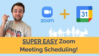 Schedule a Zoom Meeting with Google Calendar (Easy Zoom Meeting Scheduler)