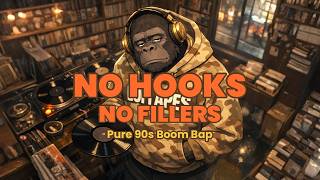 90s Hip-Hop Instrumentals | No Hooks No Fillers | Pure Boom Bap Freestyle