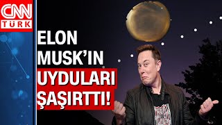 Gökyüzünde esrarengiz ışıklar Elon Muskın S