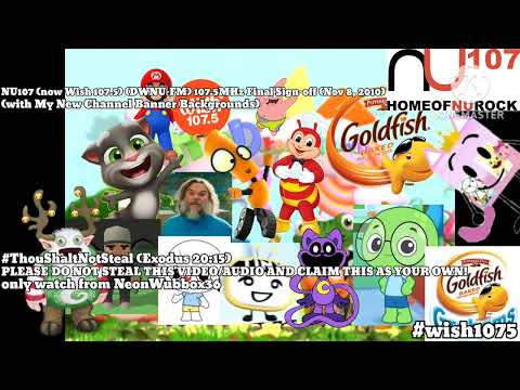 NU107 (now Wish 107.5) (DWNU-FM) 107.5MHz Final Sign-off (Nov 8, 2010)