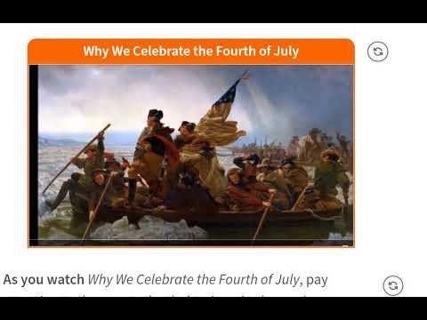 HMH ED Read Aloud | The 4th of July - 3rd grade