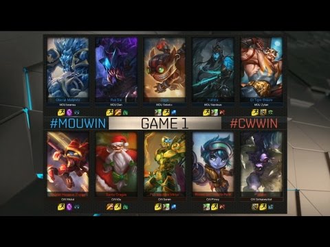 MOU vs CW Highlights Game 1 - Mousesports vs Copenhagen Wolves - 2016 EU Challenger Spring