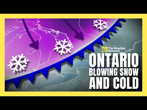 Blowing Snow and Extreme Cold Expected Friday in Southern Ontario | #forecast