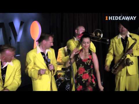 Rebecca Grant & Jive Aces Live @ Hideaway, London's top Jazz Club, July 2012
