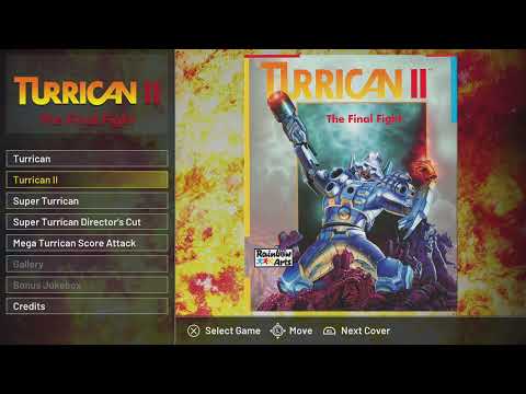 Turrican Anthology Vol. I Turrican 2 Gameplay