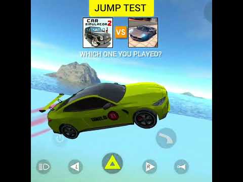 Car Jump Test? Car Simulator 2 Vs Extreme Car Driving Simulator #carsimulator2newupdatedownload #bmw