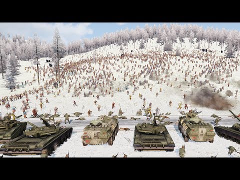 RUSSIA vs ZOMBIE WAR - ArmA 3 (4K Gameplay)