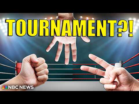 A Rock, Paper, Scissors Tournament?! What’s Going On?
