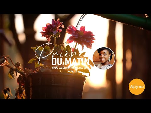 Prière du matin avec la chantre @adjoasika