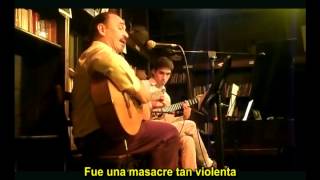 HORACIO CERVÁN canta a BRASSENS "La primera guerra mundial" (Gala Brassens 2014)