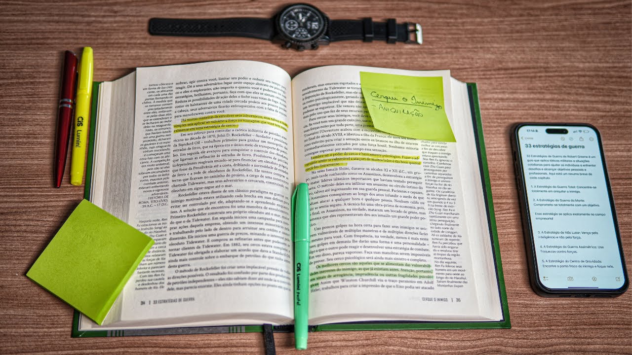 Aprendi um sistema para lembrar de tudo