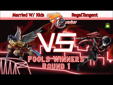Super Red River Riot XVIII - Pools WR1 - Married W/ Kids (Dark Pit) vs RegalTangent (Palu, Joker)