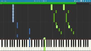 Ben Folds - Adelaide - Synthesia Piano Tutorial
