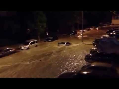 Flood in Jebel Ali Gardens