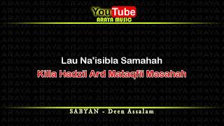 Download lagu Nissa Sabyan - DEEN ASSALAM KARAOKE mp3