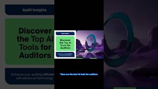 Best AI tools for auditors.