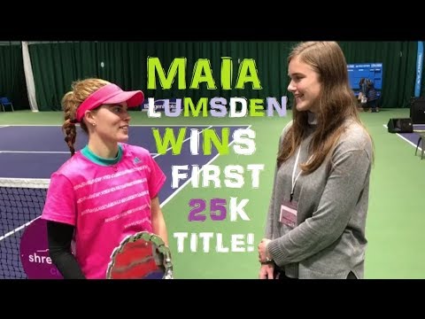 Rising Brit Maia Lumsden Wins FIRST 25K Title | Interview & Highlights