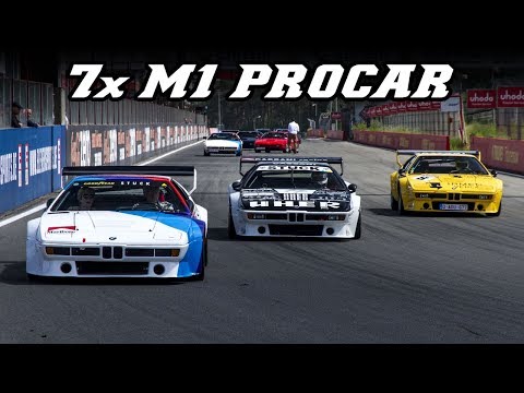 7x M1 Procar, E46 etcc, 308 TCR, E30 M3, Vertigo, ... at Testday Zolder 2018-05-17