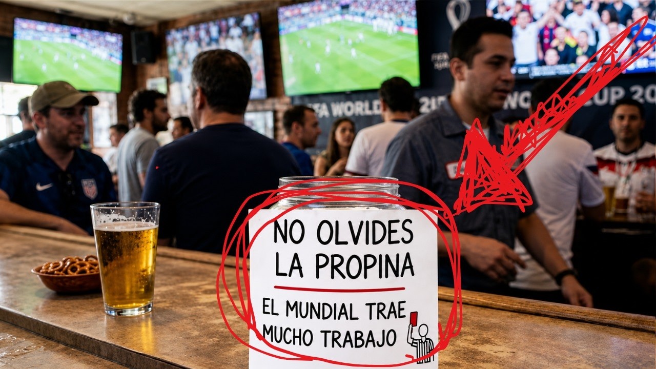 LOS ESTADOUNIDENSES están LLORANDO por que LOS EXTRANJEROS NO LES DEJAN PROPINAS en EL MUNDIAL